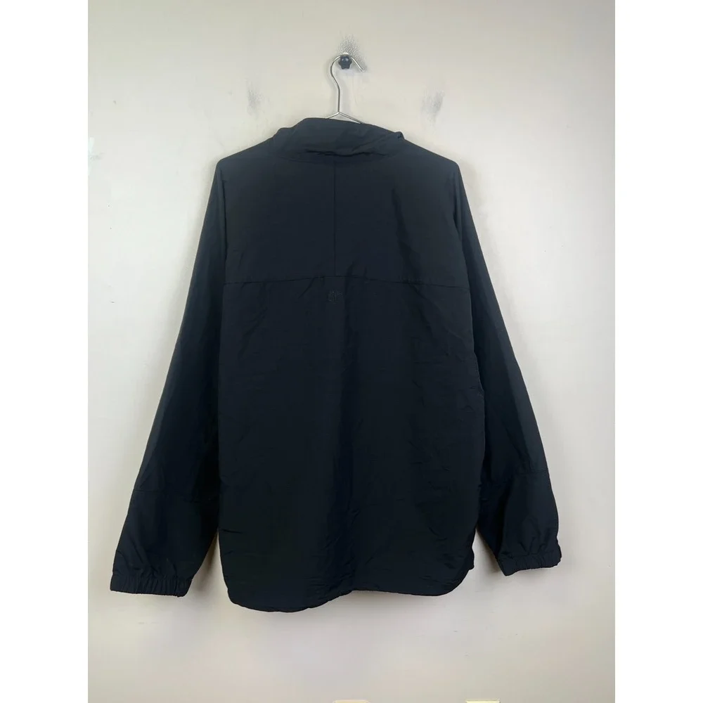 Timberland Mens Benton Trail Quarter Zip Pullover Jacket Black XL TB0A5VDF001
